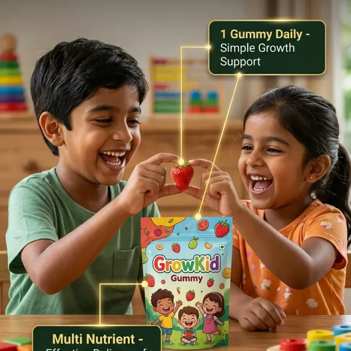GrowKid (Kids Multivitamin) — benefit image